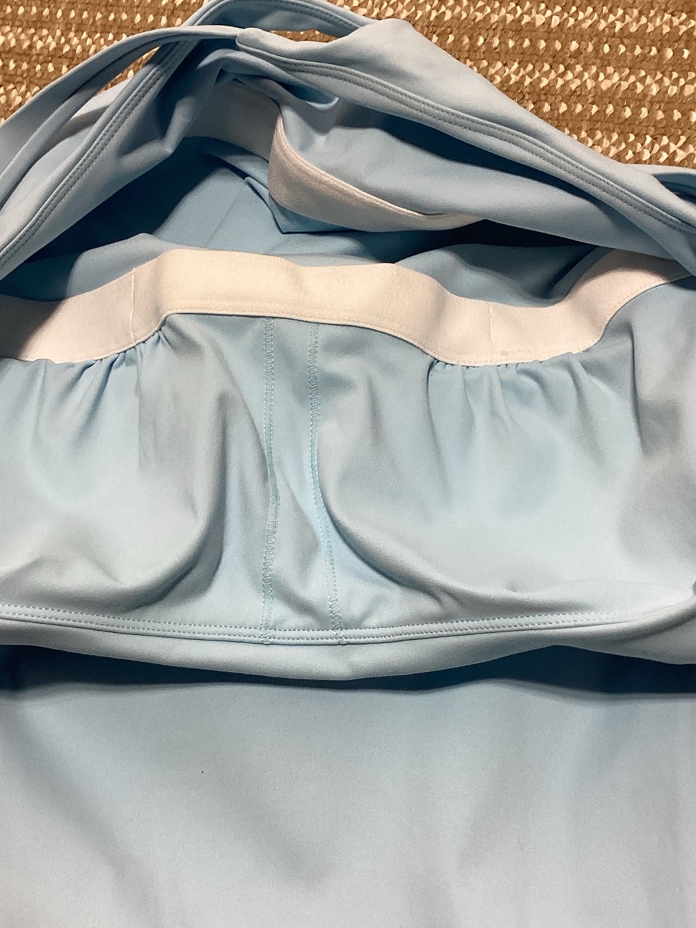 NWT HALARA Large Light Blue Romper Dress - Picture 11 of 14